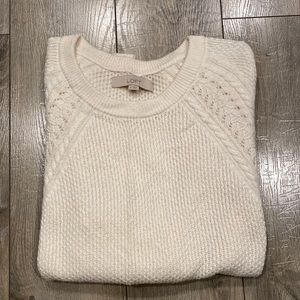 LOFT Cream Sweater